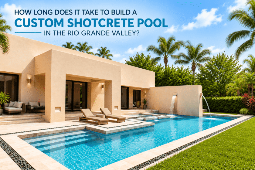 Geometric shotcrete pool